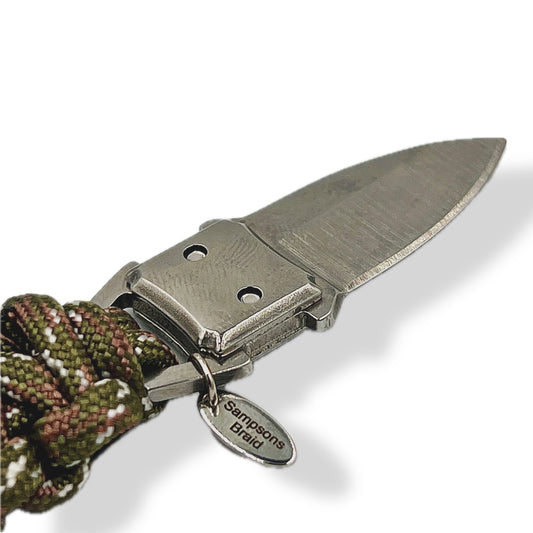 Samsons Braid Paracord Knife Bracelet