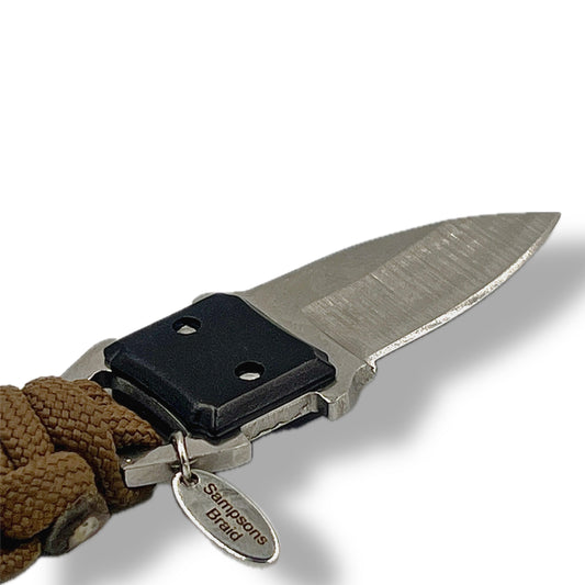 Samsons Braid Paracord Knife Bracelet