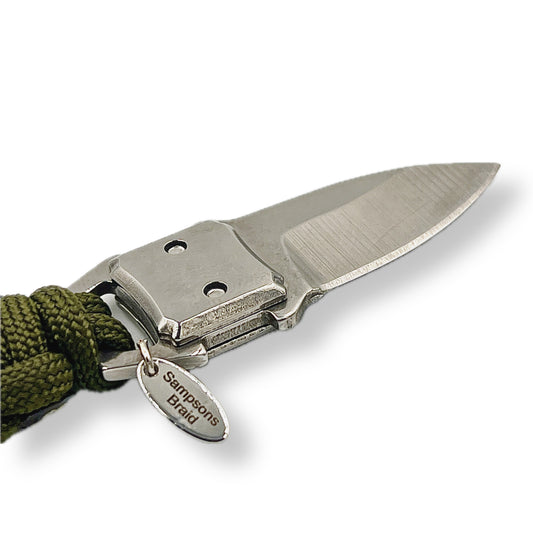 Samsons Braid Paracord Knife Bracelet