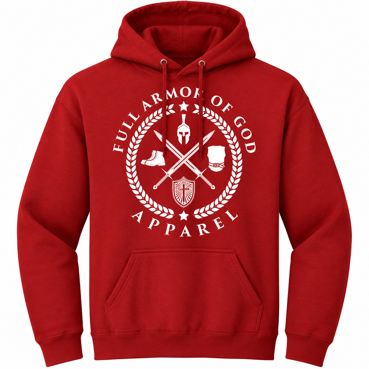Full Armor of God Logo Hoodie