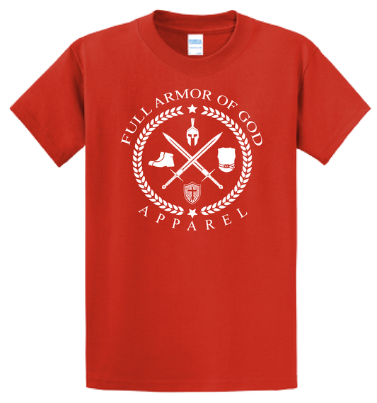 Full Armor of God Red TEE