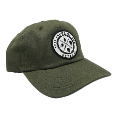 Full Armor of God Dad Hat Patch Logo
