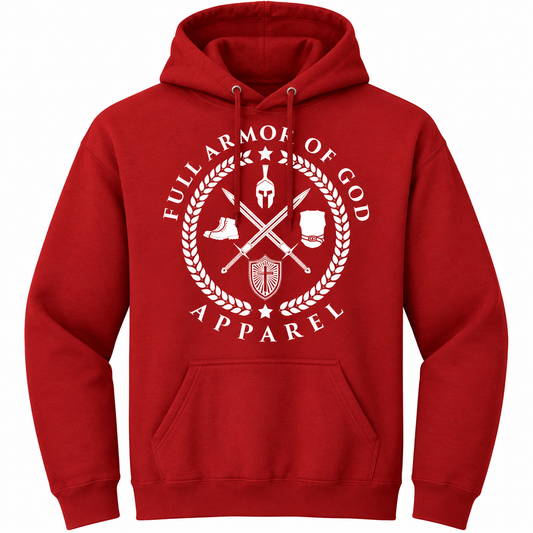 Full Armor of God Logo Hoodie