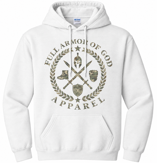 Full Armor of God Camo Hoodie