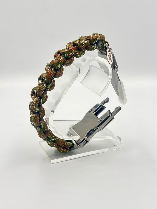Samsons Braid Paracord Knife Bracelet